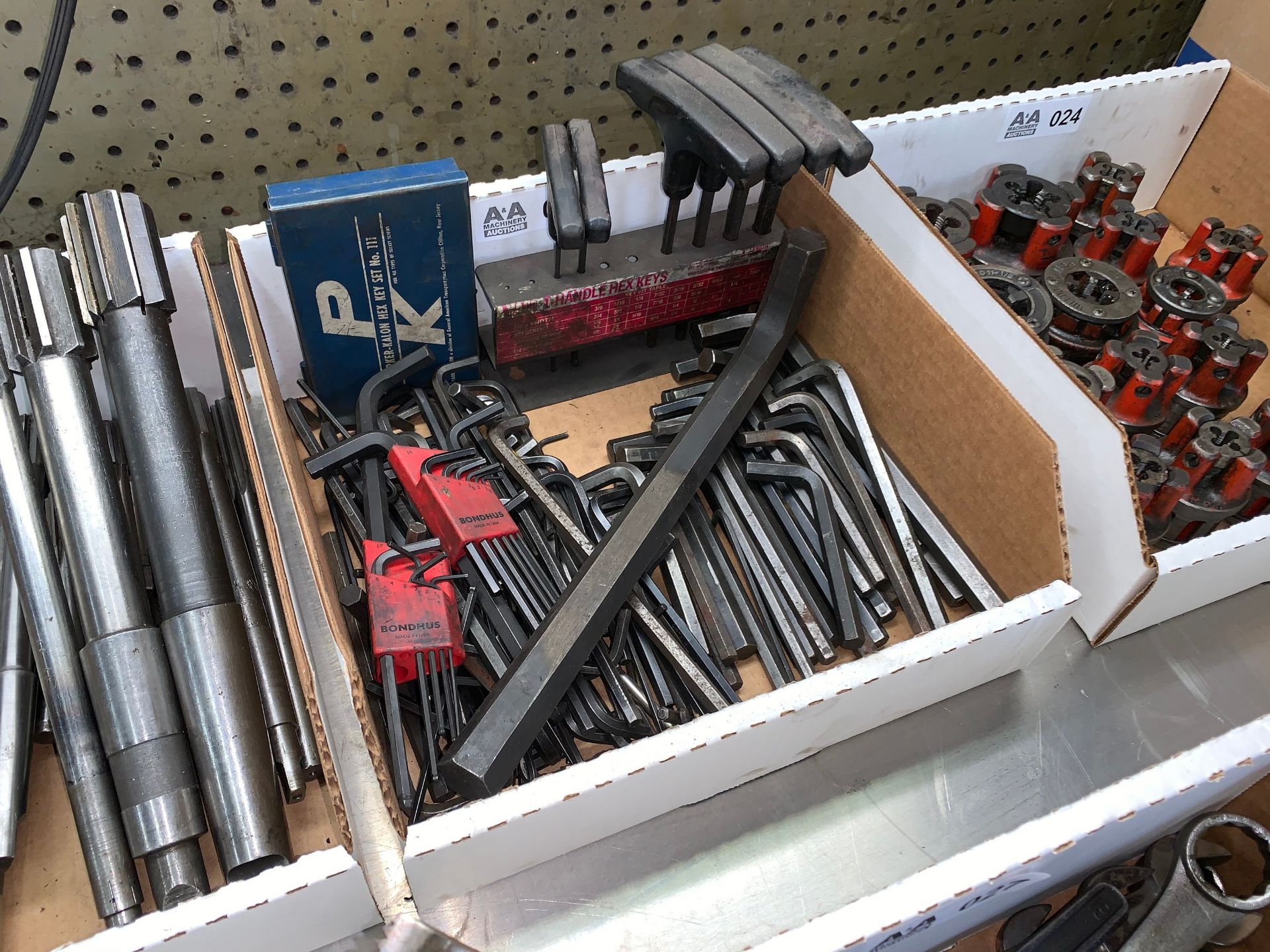 Box with Various Size Allen Wrenches (Buyer is Responsible for ALL Packaging, Palletizing, - Image 2 of 2