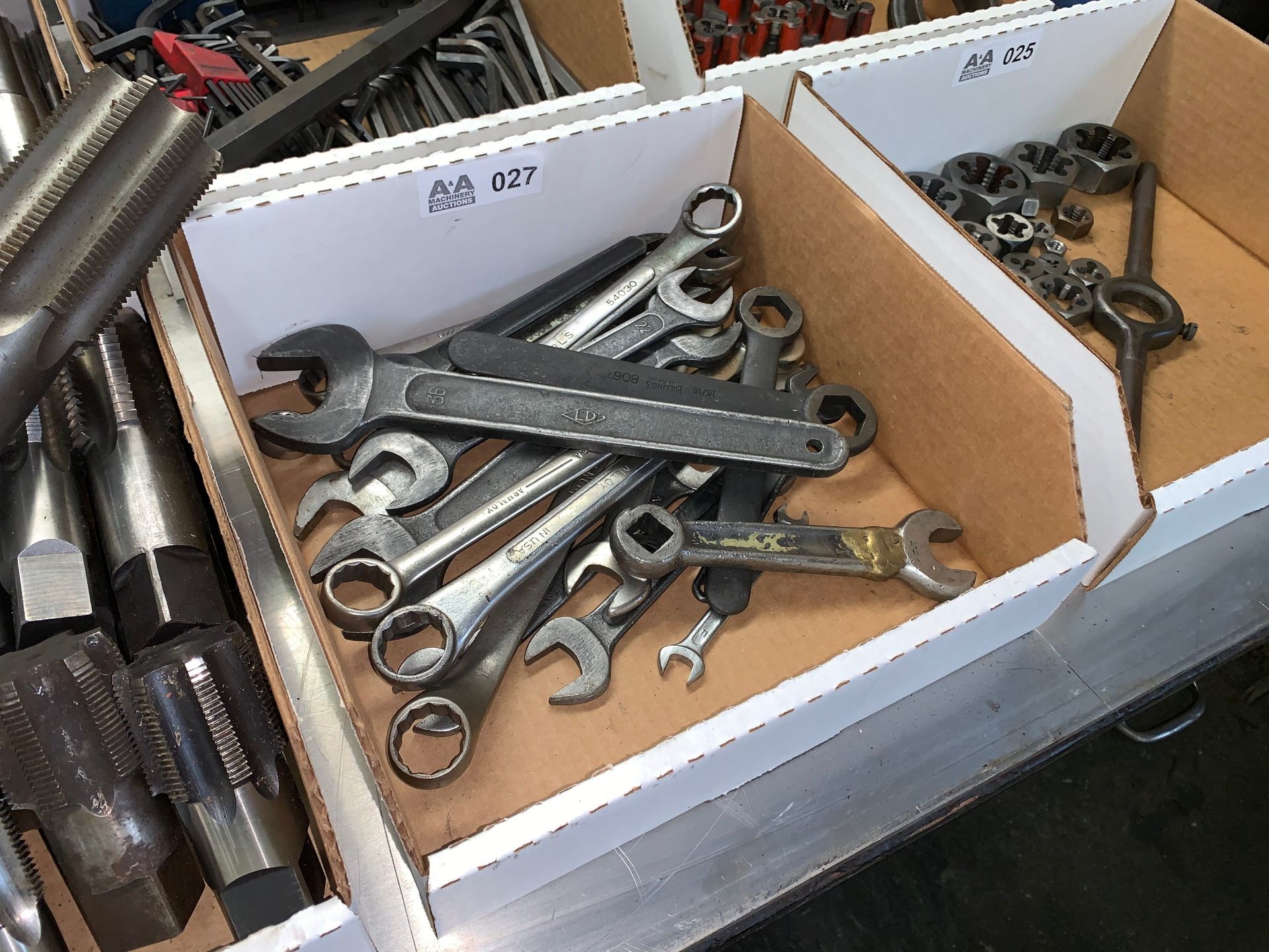 Box with Various Size Wrenches (Buyer is Responsible for ALL Packaging, Palletizing, Crating, - Image 2 of 2
