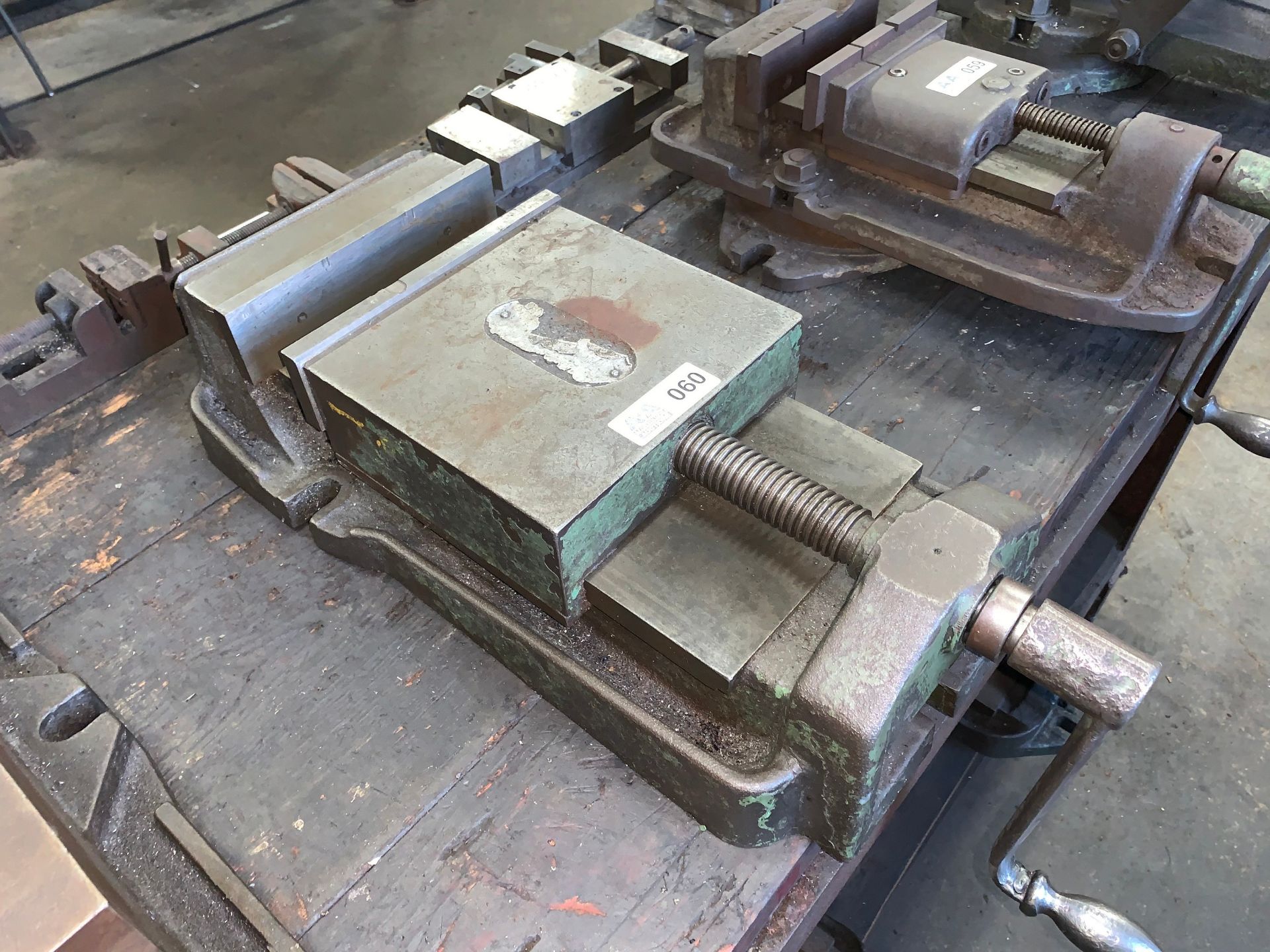 8" Machine Vise (Buyer is Responsible for ALL Packaging, Palletizing, Crating, Securing and Shipping