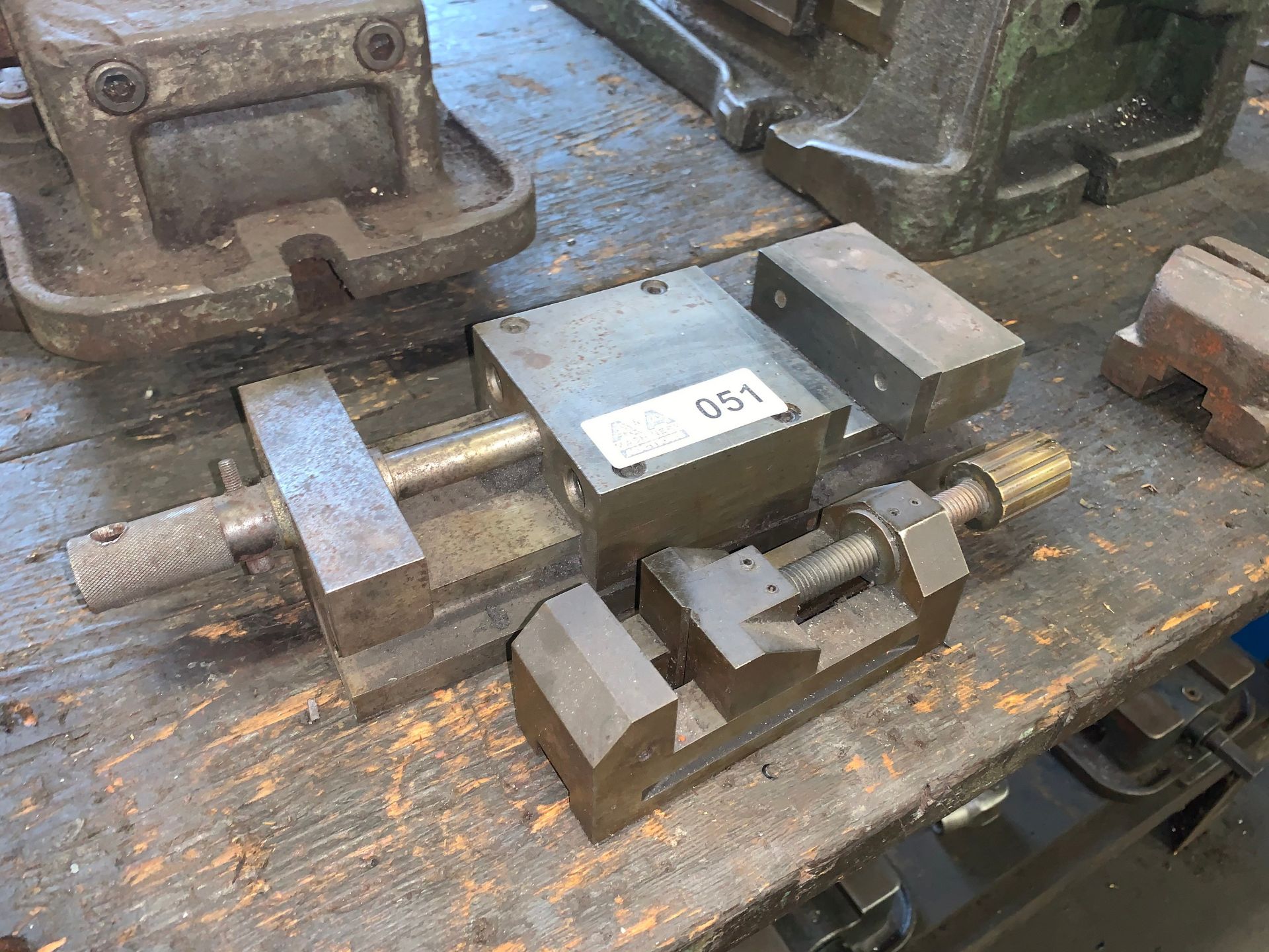 Lot with a 4" Machine Vise and 1-3/4" Machine Vise (Buyer is Responsible for ALL Packaging,
