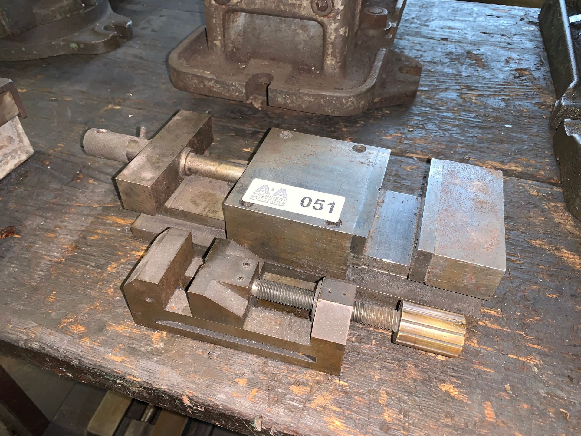 Lot with a 4" Machine Vise and 1-3/4" Machine Vise (Buyer is Responsible for ALL Packaging, - Image 2 of 2