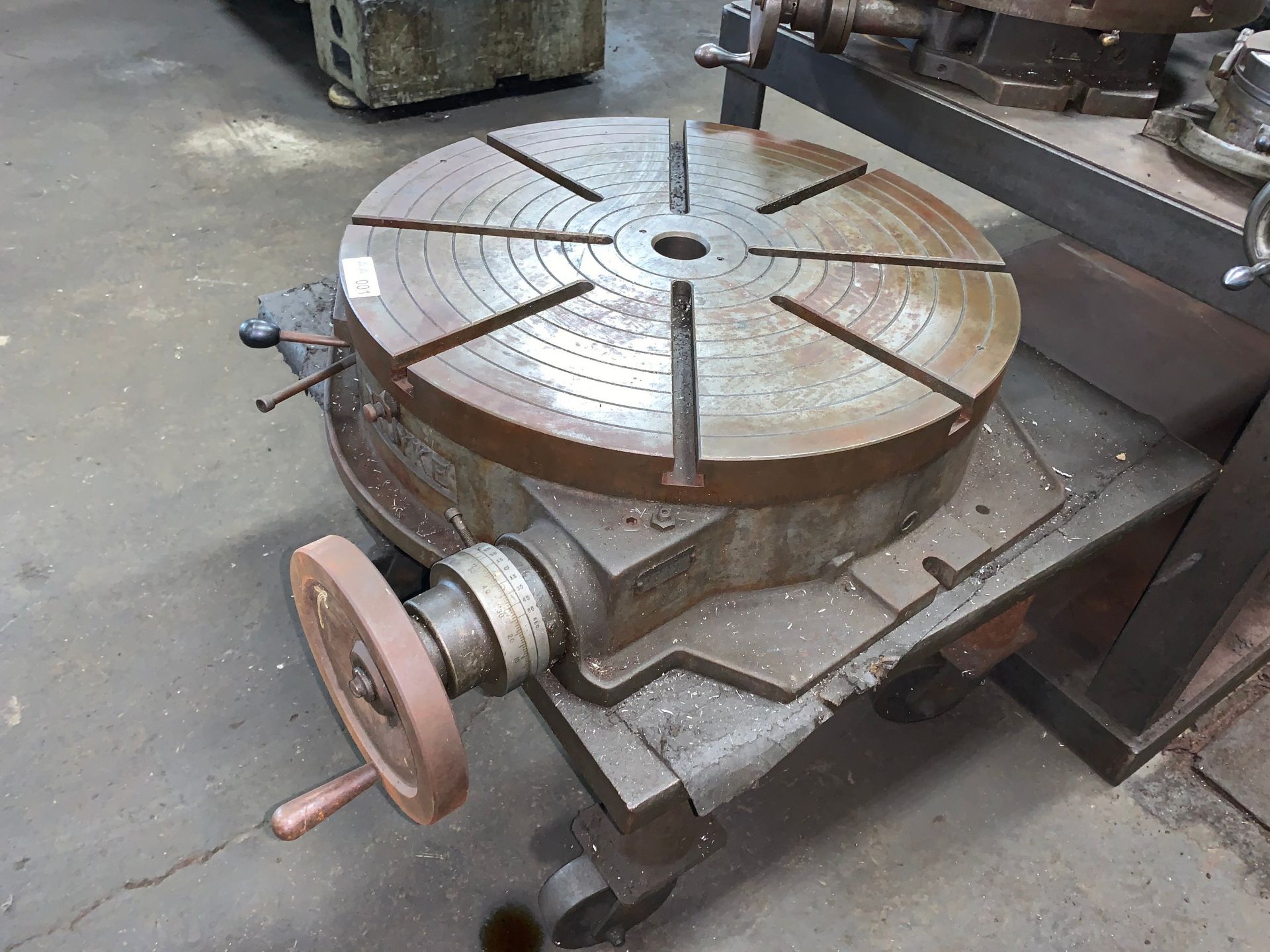 Troyke Mdl. R-25 Heavy Duty Precision Horizontal Rotary Table, 25"Diameter, T-Slots (Buyer is - Image 2 of 2