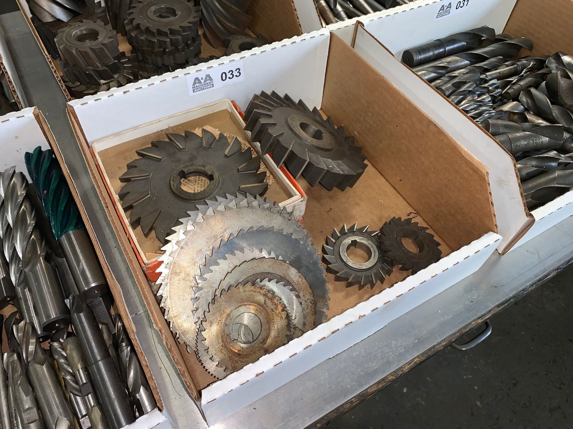 Box with Various Size Milling Cutters (Buyer is Responsible for ALL Packaging, Palletizing, Crating, - Image 2 of 2