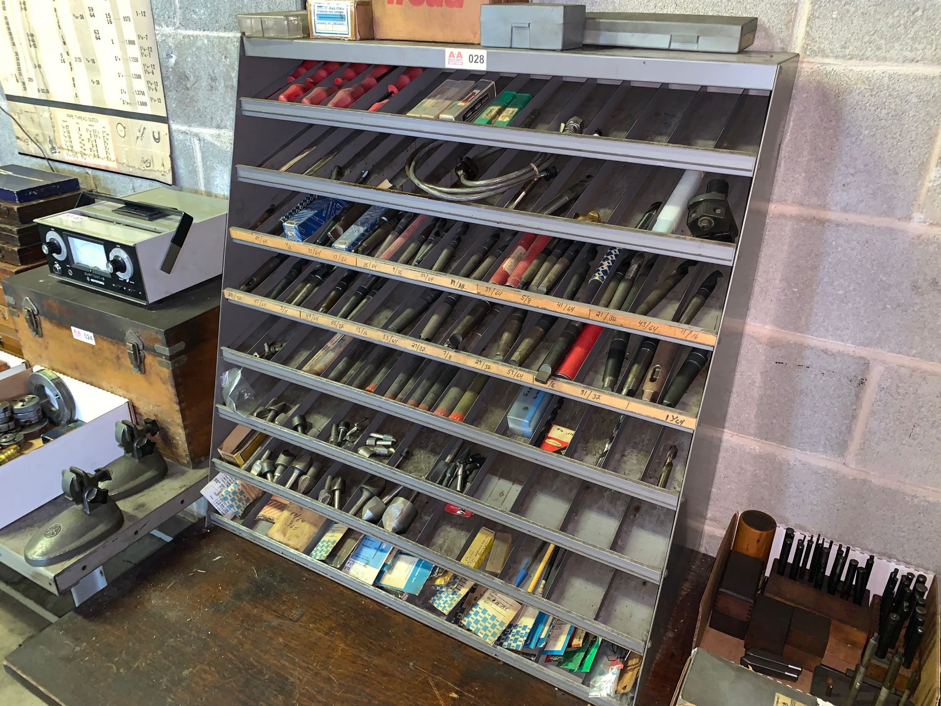 Tool Storage Rack, 8-Shelf with Contents of Tooling (Located in Levittown, PA Facility) - Image 2 of 3