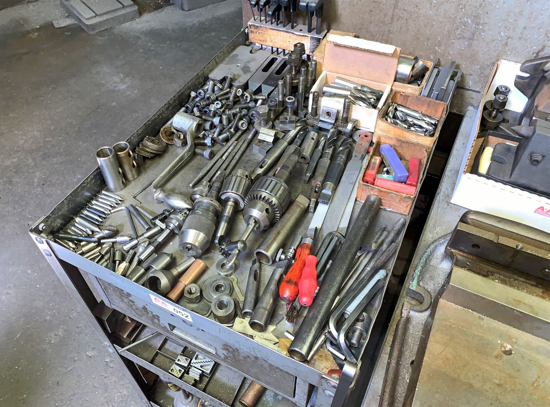 Metal Cart with a Large Quantity of Mill Tooling (Located in Levittown, PA Facility) - Image 2 of 4