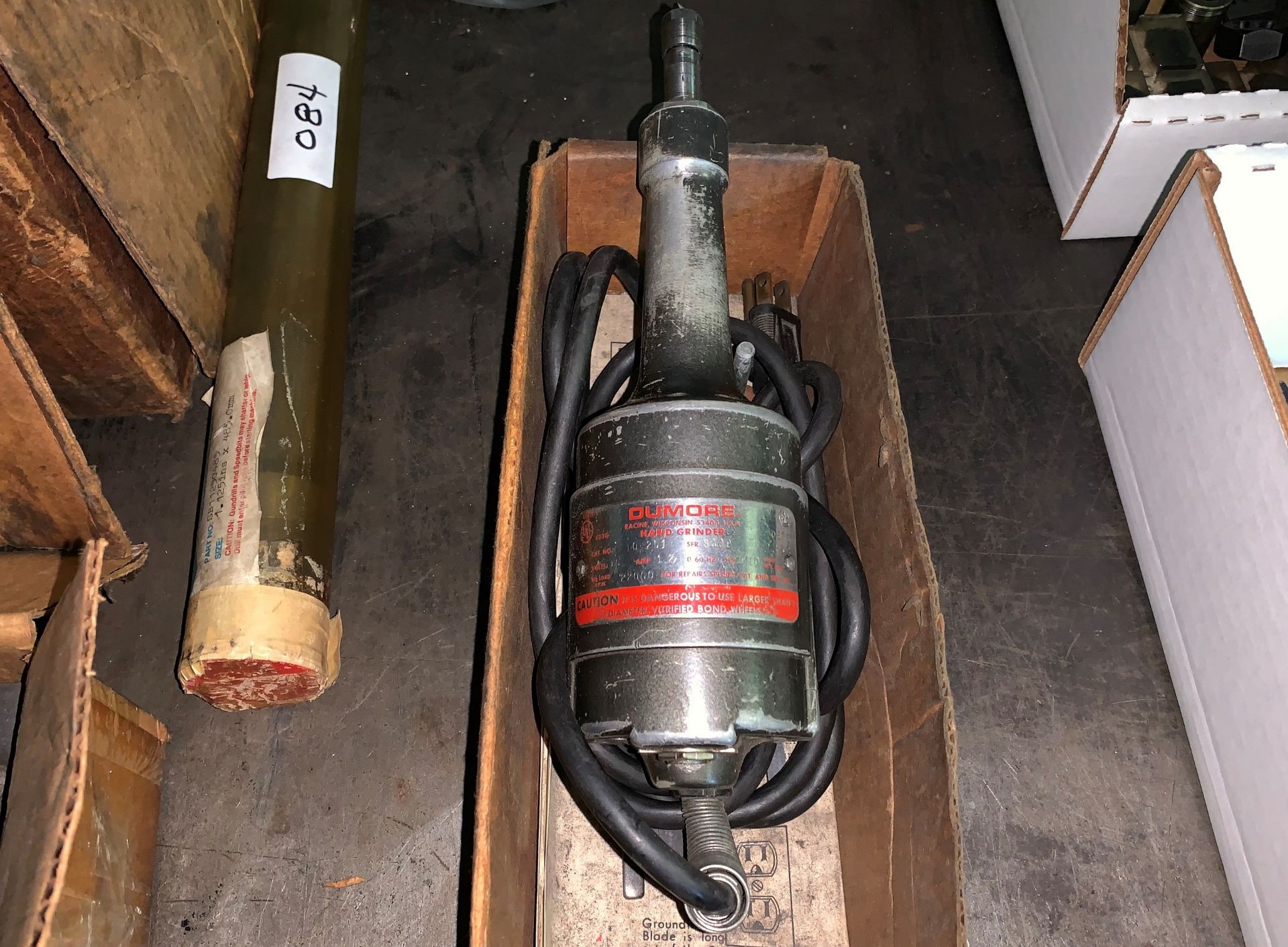 Dumore Mdl. 10-251 Hand Grinder (Located in Levittown, PA Facility)