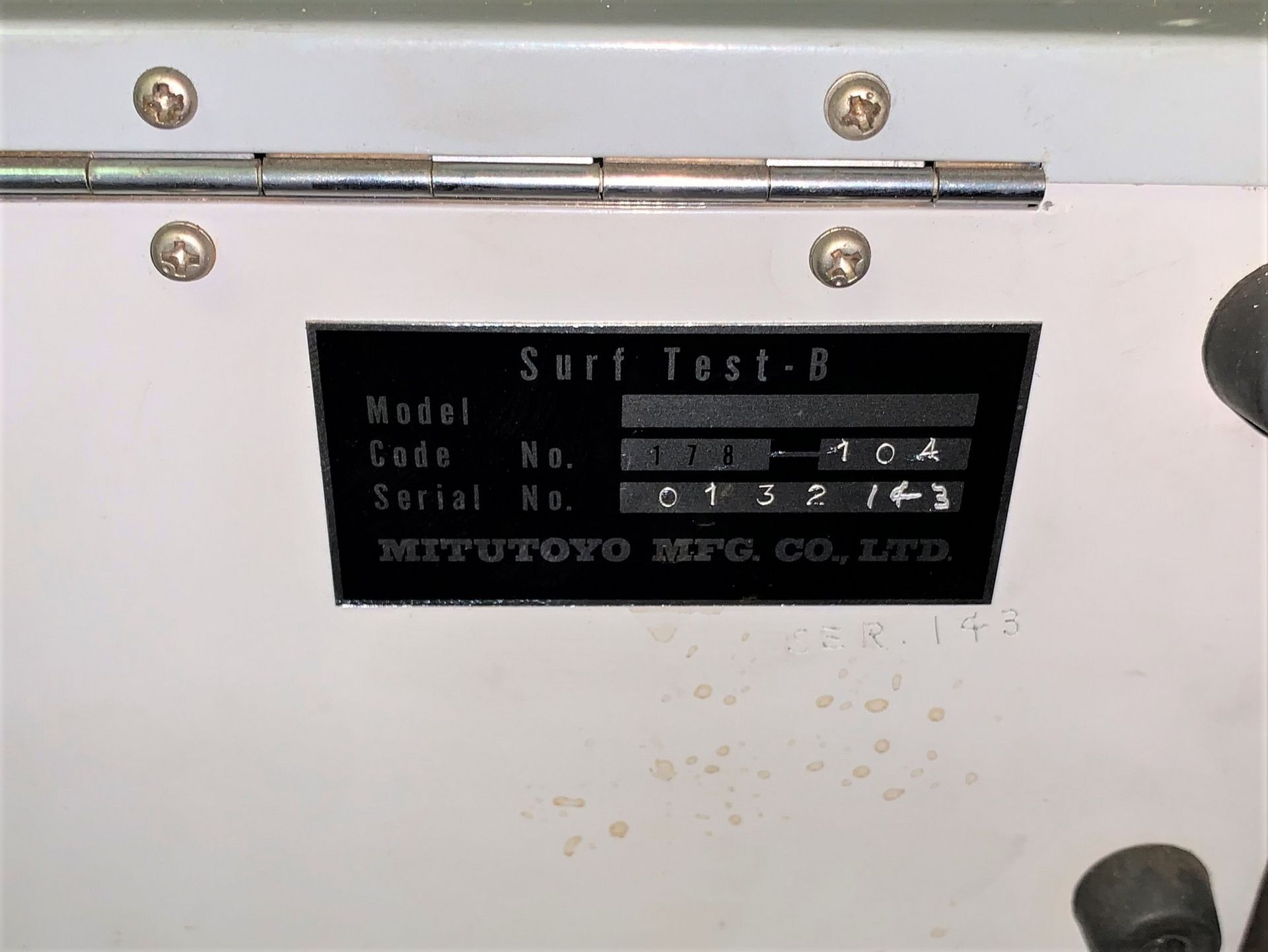 Mitutoyo Surf Test-B Surface Roughness Tester (Located in Levittown, PA Facility) - Image 5 of 5