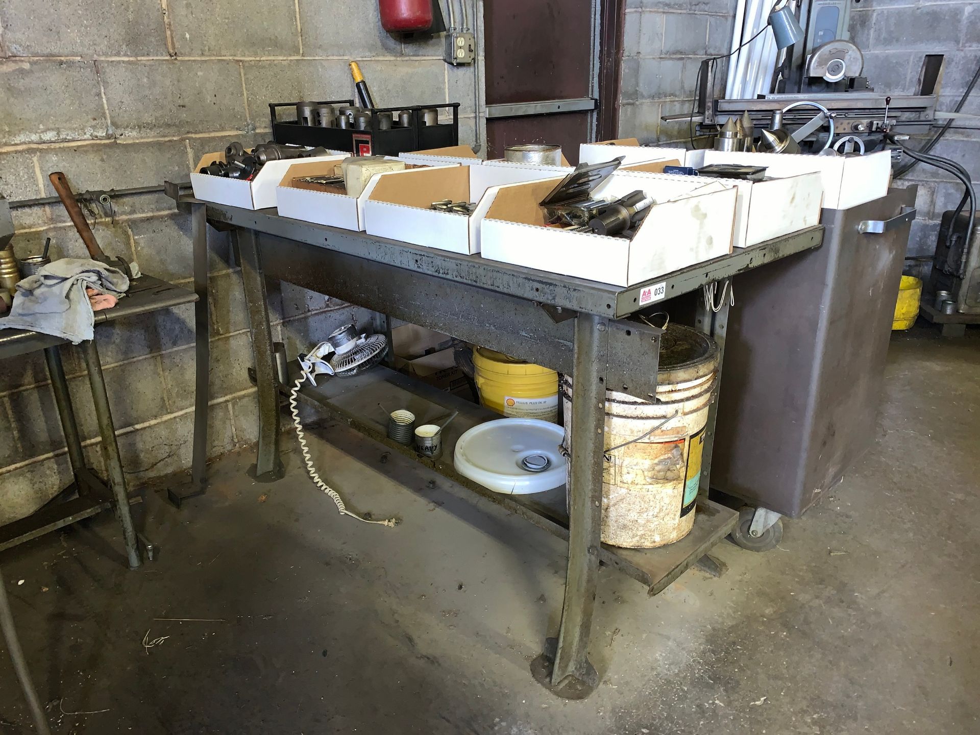 Metal Desk, Single Drawer, 60"L x 28"W (Contents NOT Included) (Located in Levittown, PA Facility)