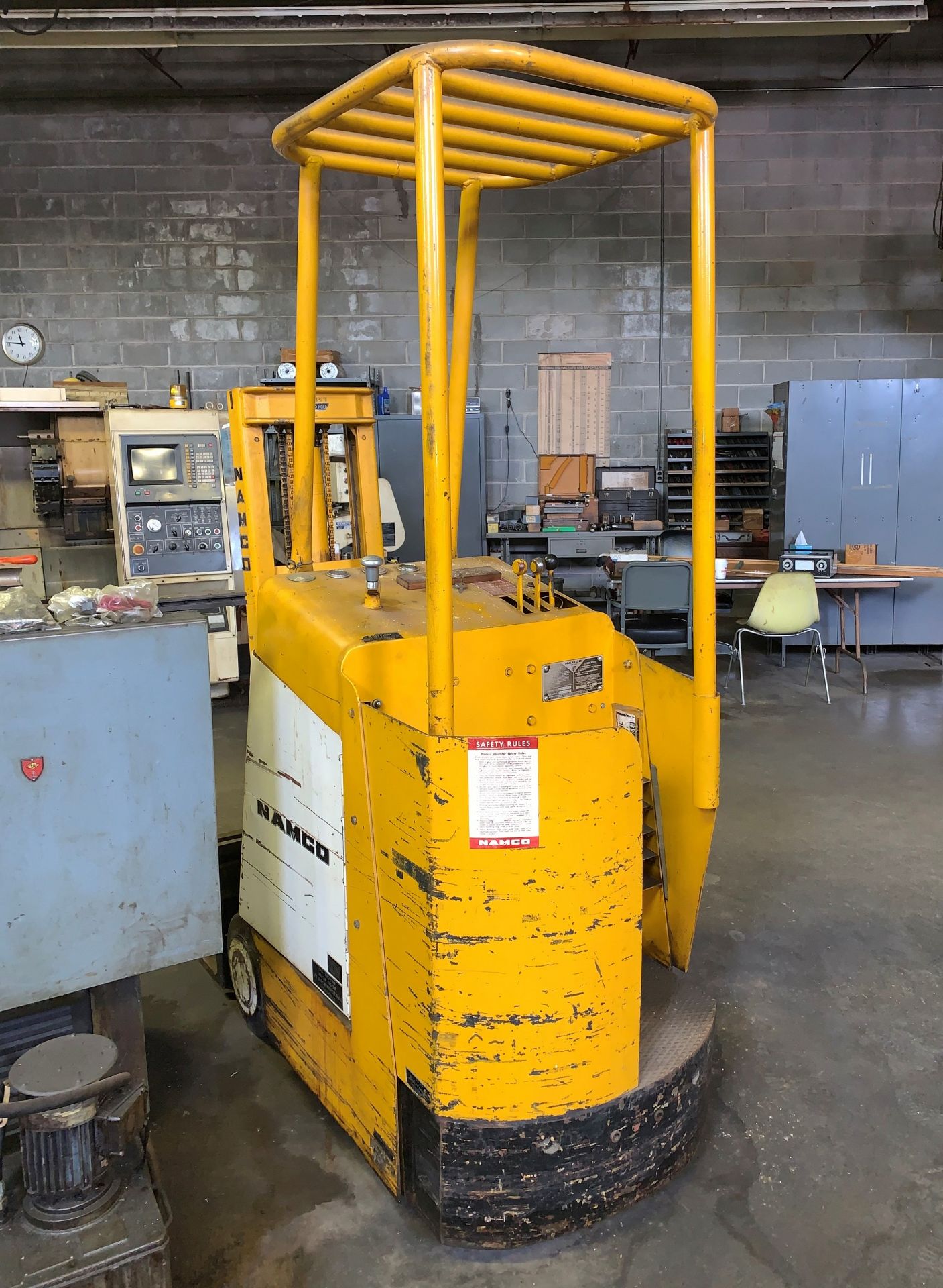Namco Mdl. 2015 Fork Lift, 2000Lb Capacity, 15" Load Center (Located in Levittown, PA Facility) - Image 3 of 6