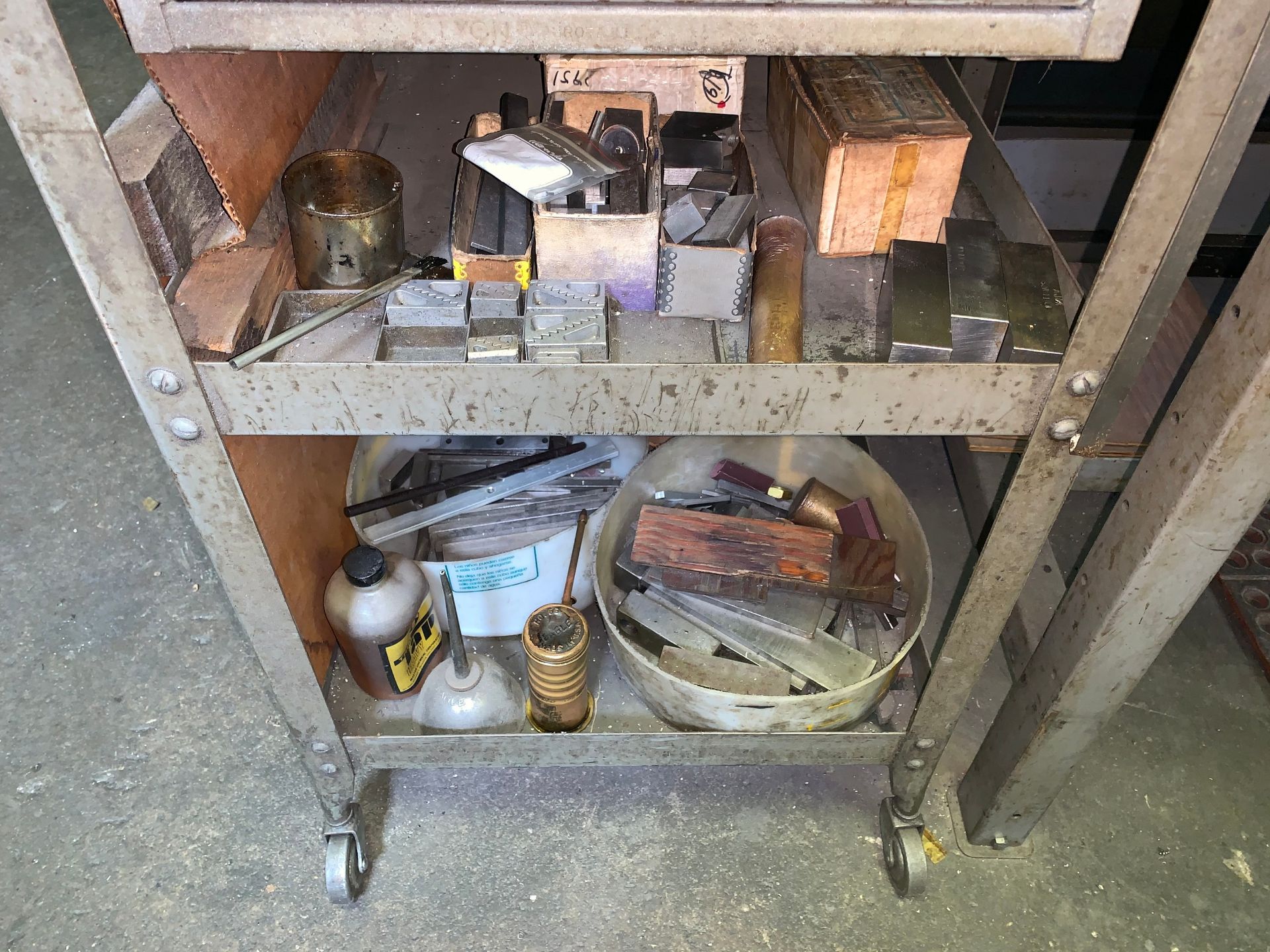 Metal Cart with a Large Quantity of Mill Tooling (Located in Levittown, PA Facility) - Image 3 of 4