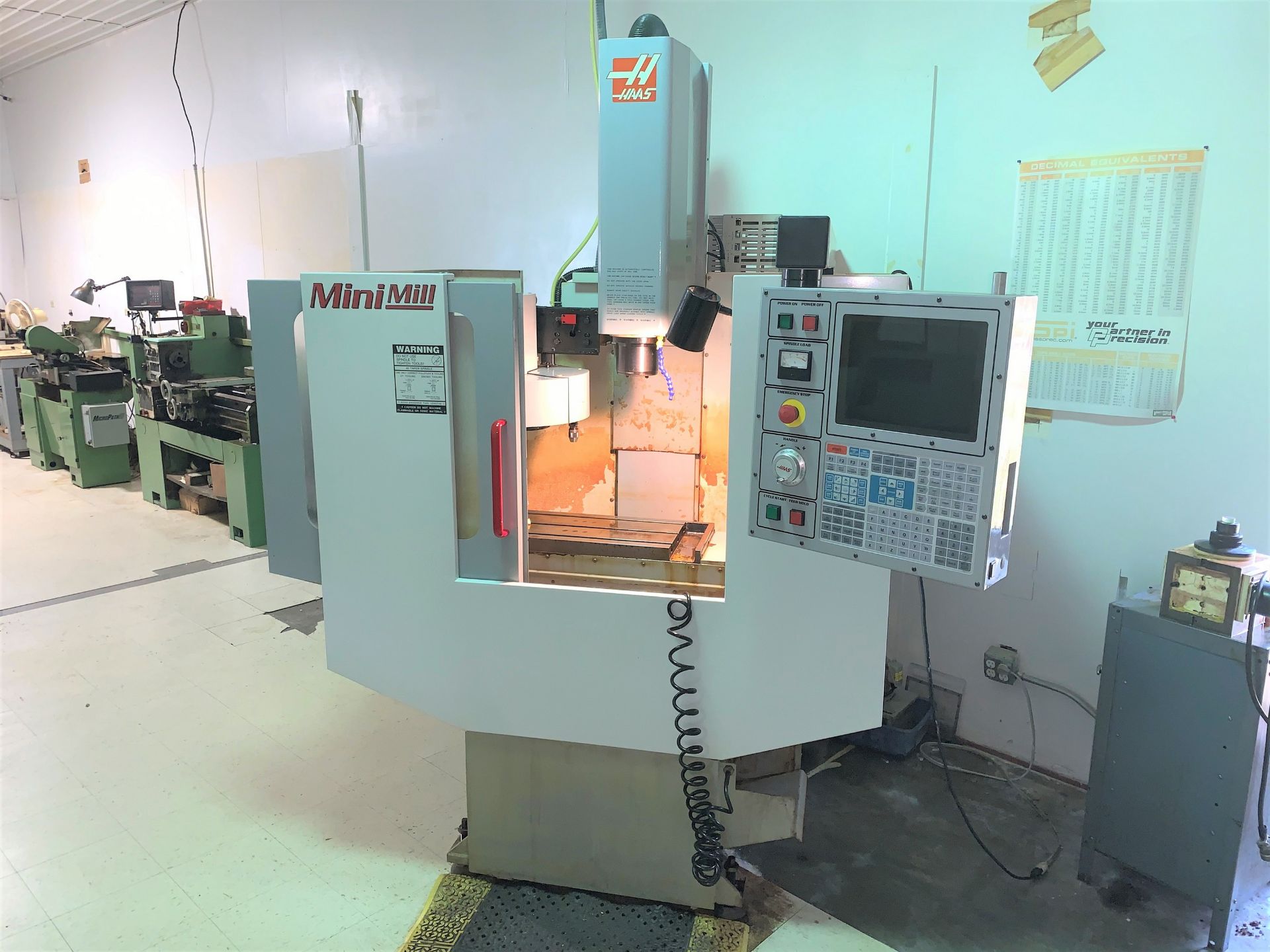 2000 - HAAS Mini-Mill CNC Vertical Milling Machine