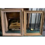 4 good quality, mid 20thC medium sized wood frames all appear in pretty good, used condition