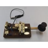 Morse code machine by Lennart Petterson Co, Sweden Appears in good, clean condition