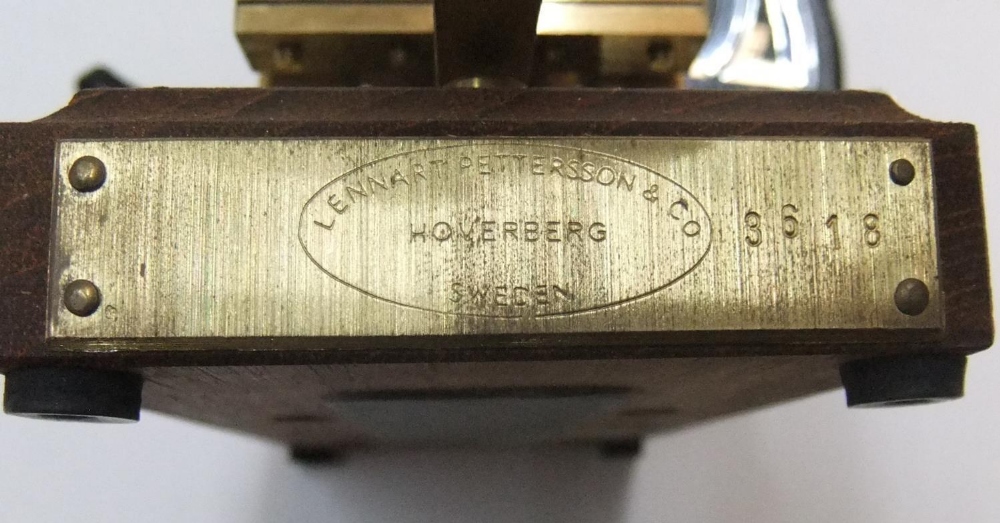 Morse code machine by Lennart Petterson Co, Sweden Appears in good, clean condition - Image 3 of 3