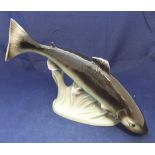 Large, Royal Dux, Salmon - excellent condition 40cm long by 30cm high