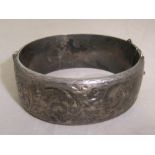 Vintage hallmarked silver bangle