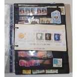Folder of Isle of Man stamps, QEII new & used (qty)