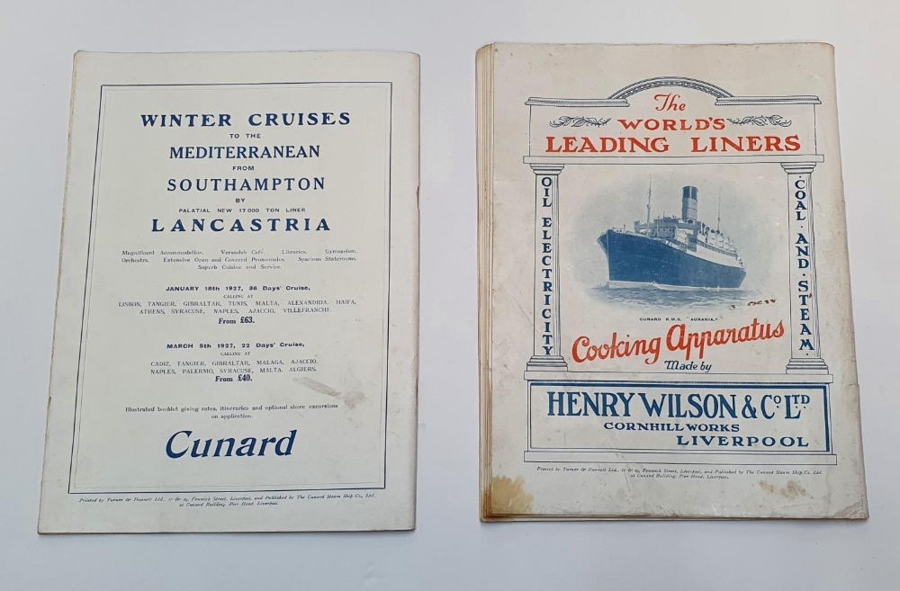 2 Cunard Magazines, Dec 1924 & Nov 1926 editions Both are in very good condition - Image 4 of 4