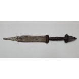 Antique Asian Ceremonial dagger, 31 cm long