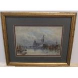 3 Framed Edwardian watercolours by 3 different artists Average size is 12 x 20 cm All 3 are in