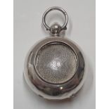 Rare hall-marked antique silver SOVEREIGN HOLDER Marks partially rubbed 16.7 grams