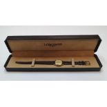 Vintage King of Jordan gifted, vintage ladies Longines watch in original box which is embossed