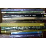 10 books on John Constable + 5 books on Turner, Joseph Wright(3), Edward Hicks & Hogarth (15 books