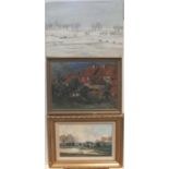 3 20thC oils by different artists, all framed Various sizes All 3 in good condition