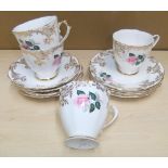 Royal Standard bone china part-service - 13 items