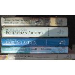 5 British art reference books, to include, A Dictionary of Sporting Artists, British watercolour