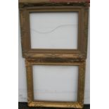 2 medium sized vintage frames Internal measurements are - 35 x 46 cm & 41 x 47.5 cm