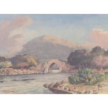 Sean O'CONNOR (Ireland 1909-1992) watercolour "Brickeen Bridge, Killaney", signed, framed and