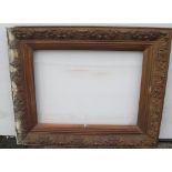 3 large old frames (2 have losses'), Internal measurements are - 51 x 77 cm, 74 x 84 cm & 46 x 61.