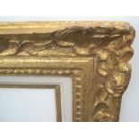 Superb, large, early 20thC ornate frame, Internal measurements are - 64 x 76 cm