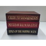 Folio society - 3 boxed books on Mythology