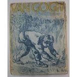 1936 book on Van Gough by Phaidon Press of Vienna (in English) complete in its dust cover, Dust