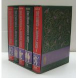 Complete set, as new, FOLIO SOCIETY - the story of the middle ages