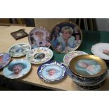 24 Royal Family collectors plates, complete with hangers, mainly of Princess Diana & the Queen