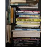 40 books on artists including Beardsley, Wesson, Peake, Warhol, Klee, John Sell Cotman etc