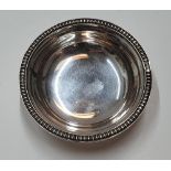 Garrards silver pin dish