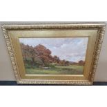 Cyril WARD (1863-1935) watercolour "In the meadows, Conway Valley", signed, in superb original