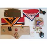Good collection of mid 1960s Boy Scouts of America memorabilia (Qty) to include badges, patches,