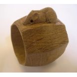 Mouseman napkin ring