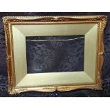 1 small/medium gold gilt frame, glazed. Internal measurements - 21 x 31.