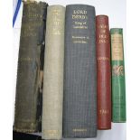 5 Edwardian hardback books, 2 regarding horticulture, 3 regarding British travel (5)