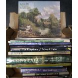 20 books, 8 books on Constable, Joseph Wright, Turner etc