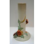 vintage Clarice Cliff (no 927) candle-stick, 18 cm high
