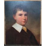 Attributed to James SANT (1820-1916) oil on canvas, portrait of a young boy, unsigned, unframed,