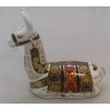 Royal Crown Derby, Llama at rest, paperweight Approx 14 x 13 cm