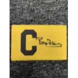 Bryan Robson - Signed Captain?s armband with COA